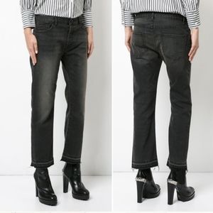 Nili Lotan Boyfriend Cropped Jeans